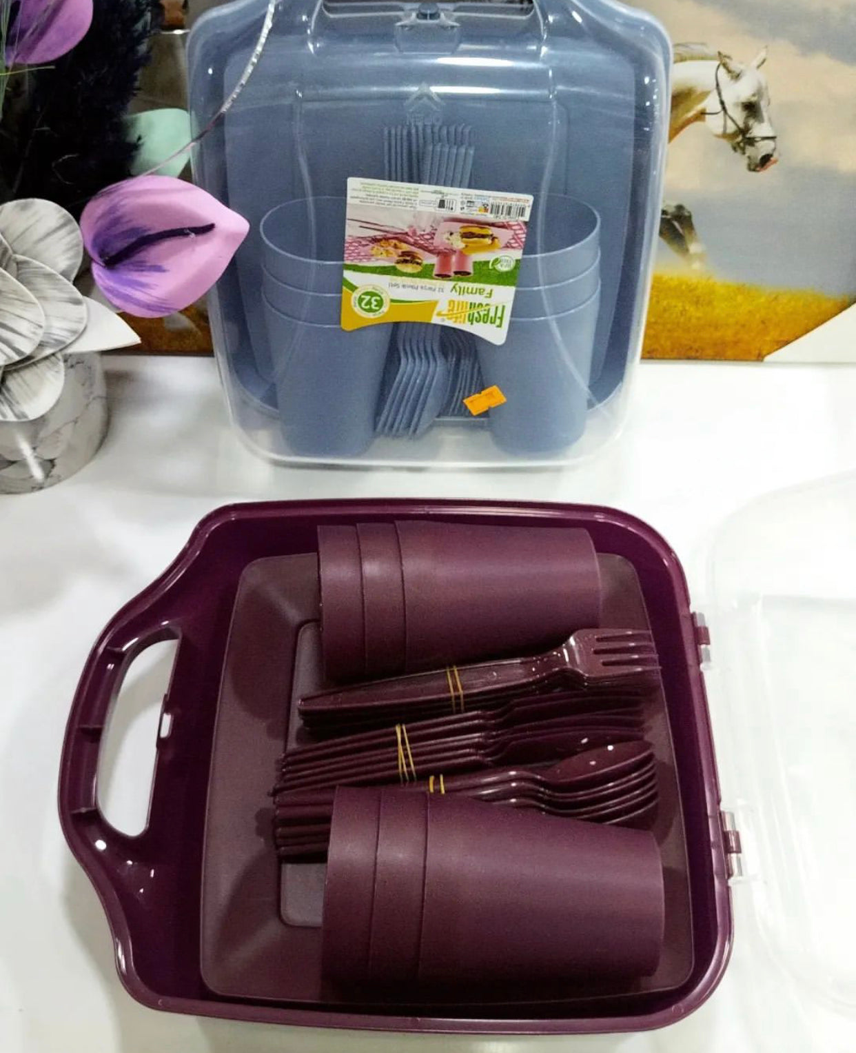 Picnic Set (Burgundy)