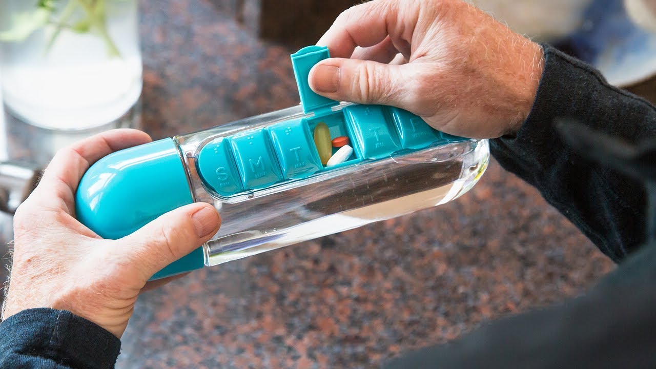 Pill Organizer Bottle