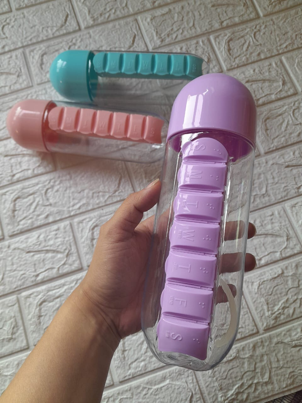 Pill Organizer Bottle