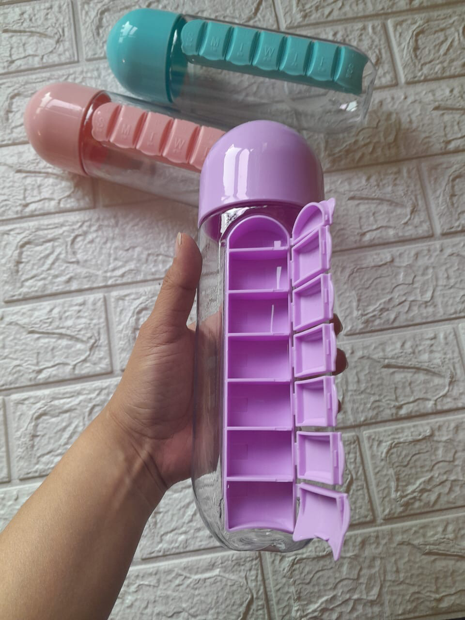 Pill Organizer Bottle