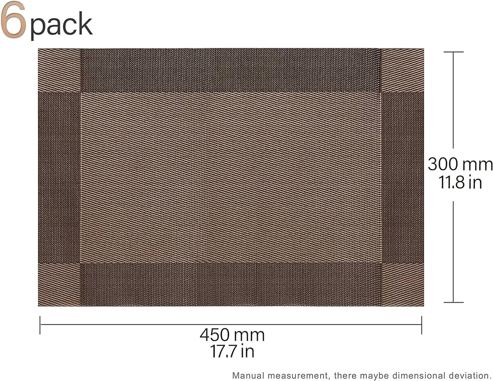 6-Pcs Placemat Set