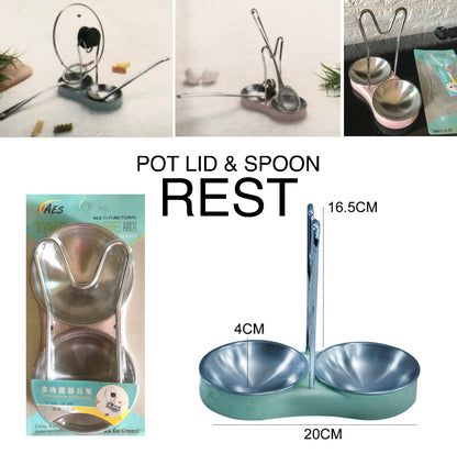 Pot Lid & Spoon Rest
