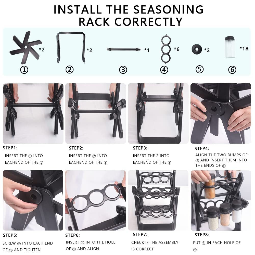 Rotating Spicy Rack