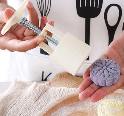 Round Mooncake Press (XR-2054)