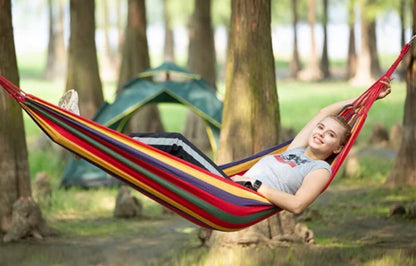 Rope Tree Hammock (blue)