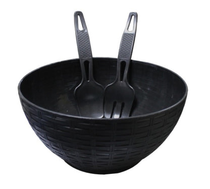 Salad Bowl With Spoon&Fork