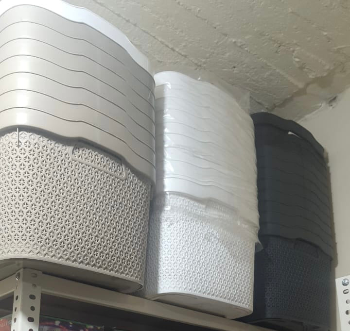 Saphire Laundry Basket