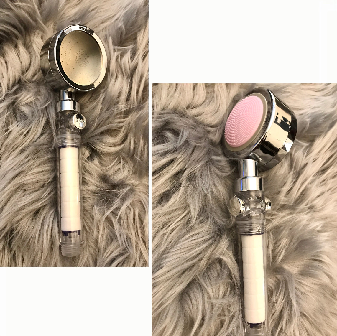 Silicone Back Shower Head