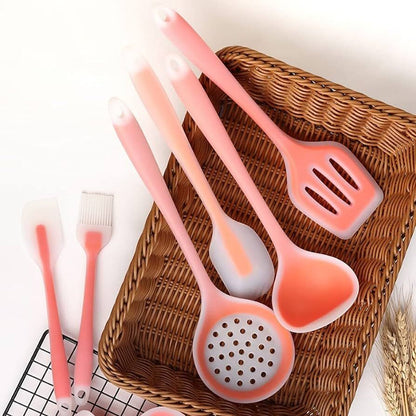 Silicone Utensil (Red/White)