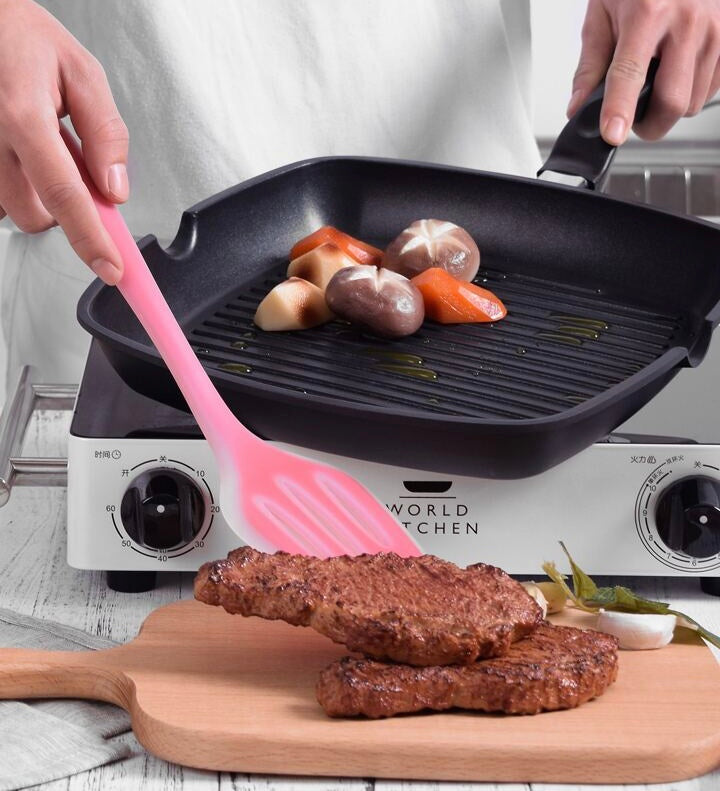 Silicone Utensil (Red/White)