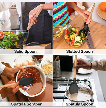 Silicone Utensil Set