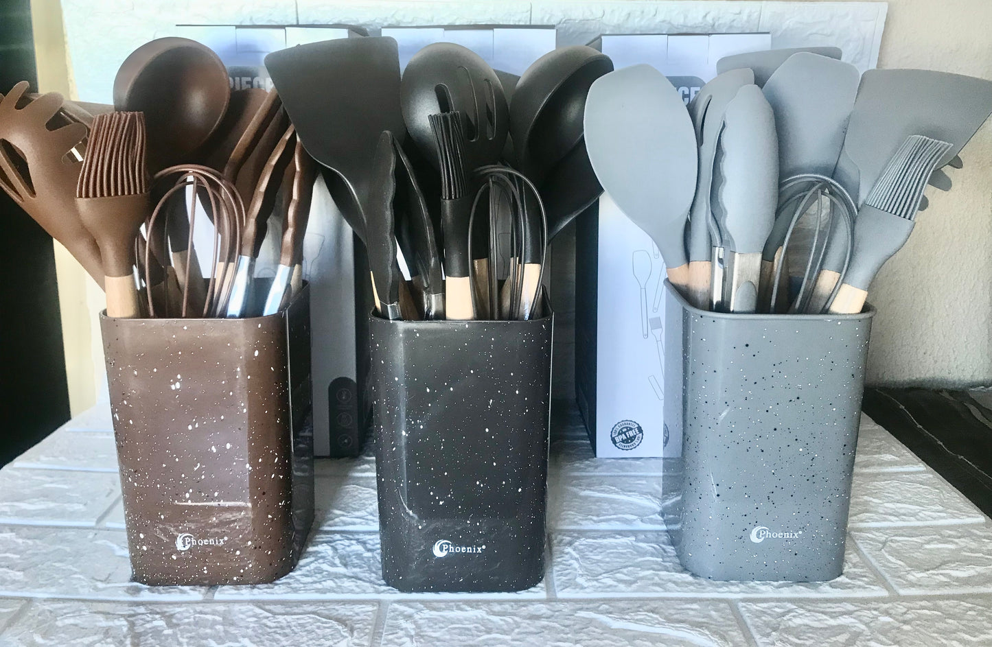 Silicone Utensil Set