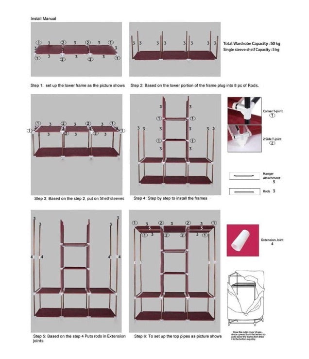 Storage Wardrobe (88130)