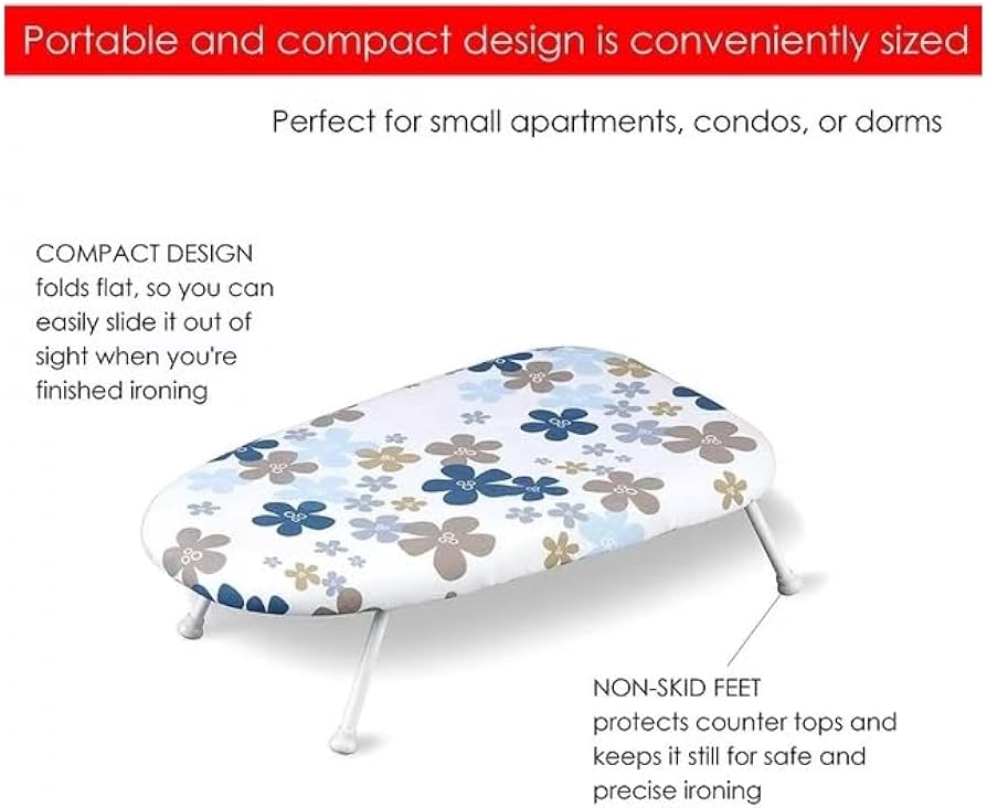 Tabletop Ironing Board