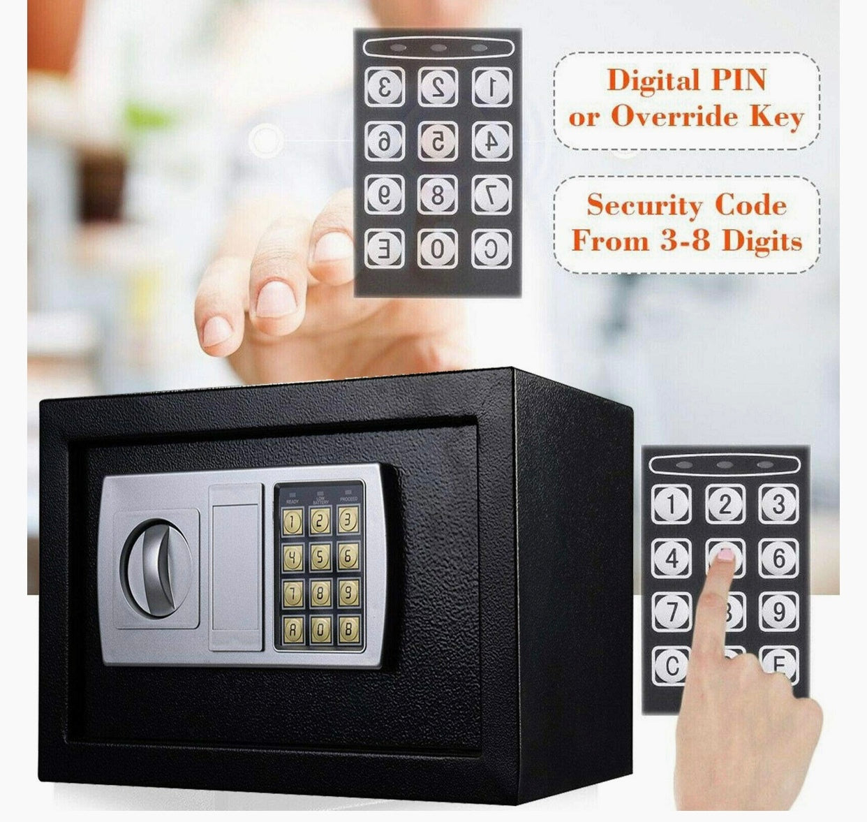 Digital Safe Box (T25)