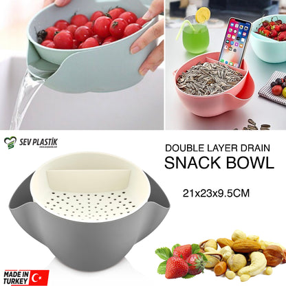Double Snack Bowl