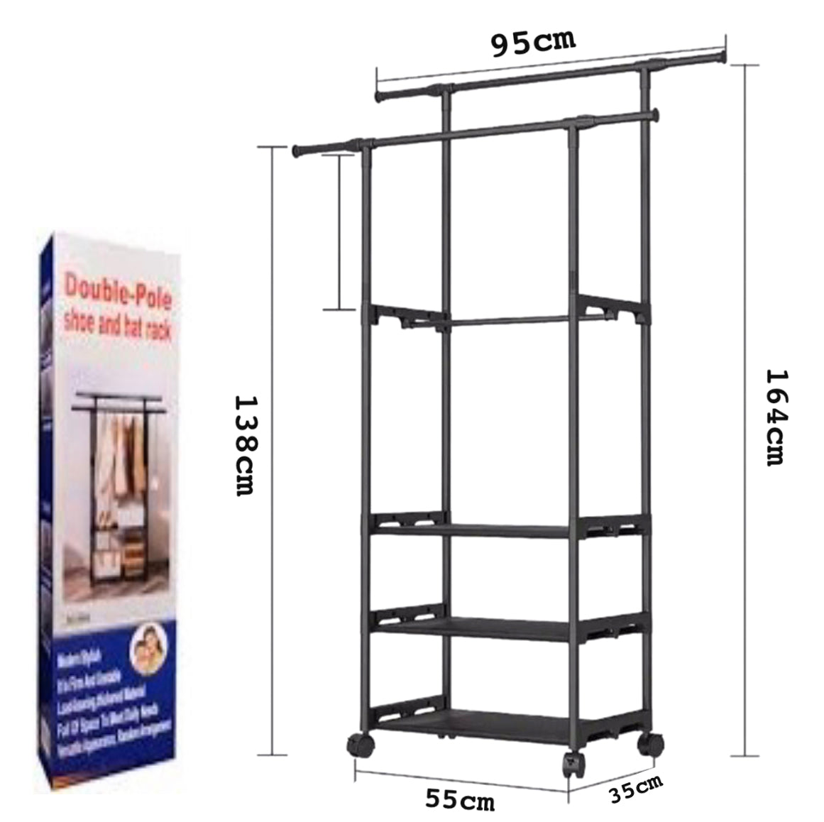Double Pole Rack (8903)