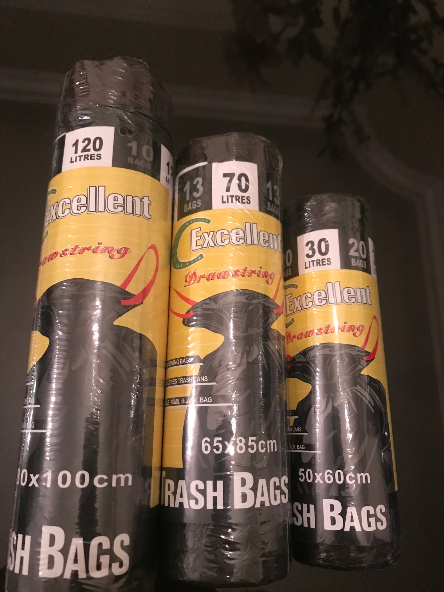 Drawstring Trash Bags