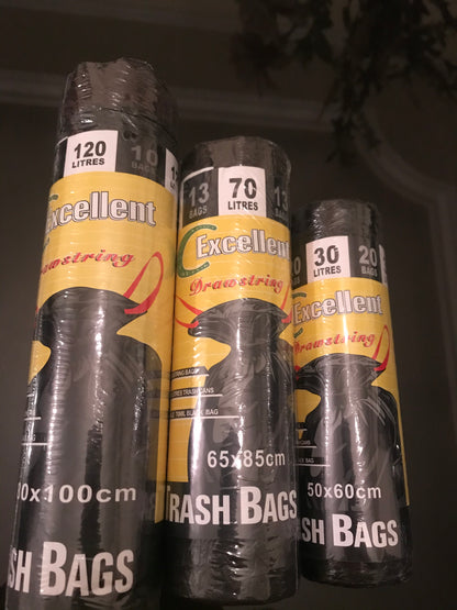 Drawstring Trash Bags