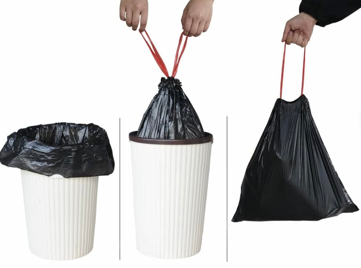 Drawstring Trash Bags (Thick)