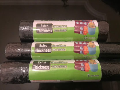 Drawstring Trash Bags (Thick)