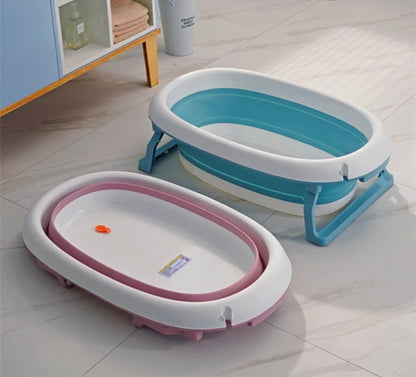 Folding Baby Bathtub (Gray)