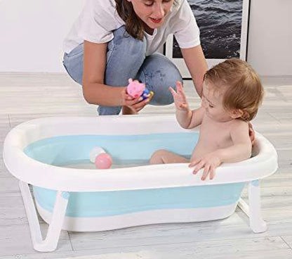 Folding Baby Bathtub (Gray)