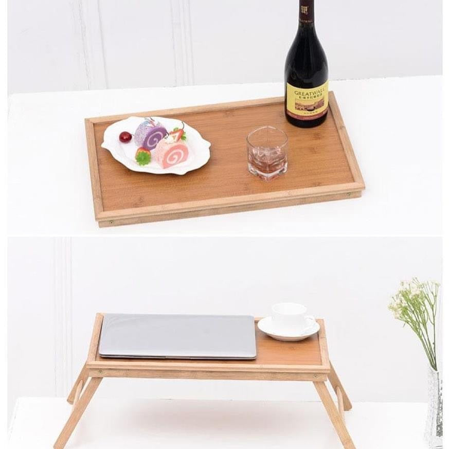 Folding Bamboo Table