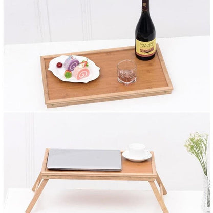 Folding Bamboo Table