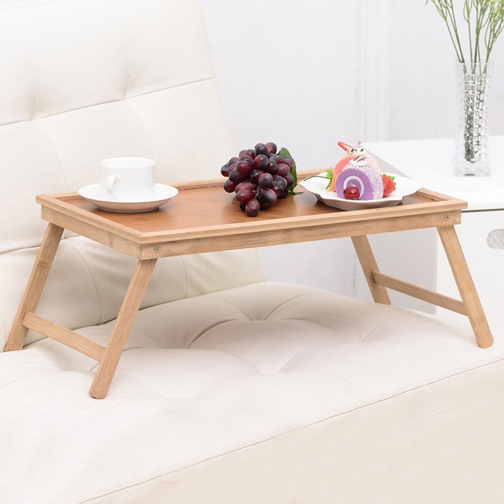 Folding Bamboo Table