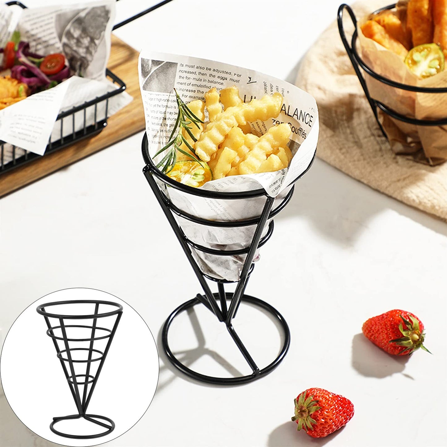 Fry Serving Basket