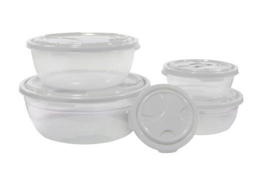 Frosty 5pcs Tupperware Set