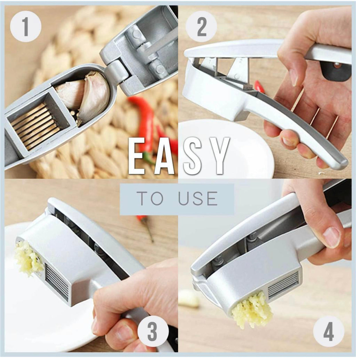 Garlic Press & Cutter