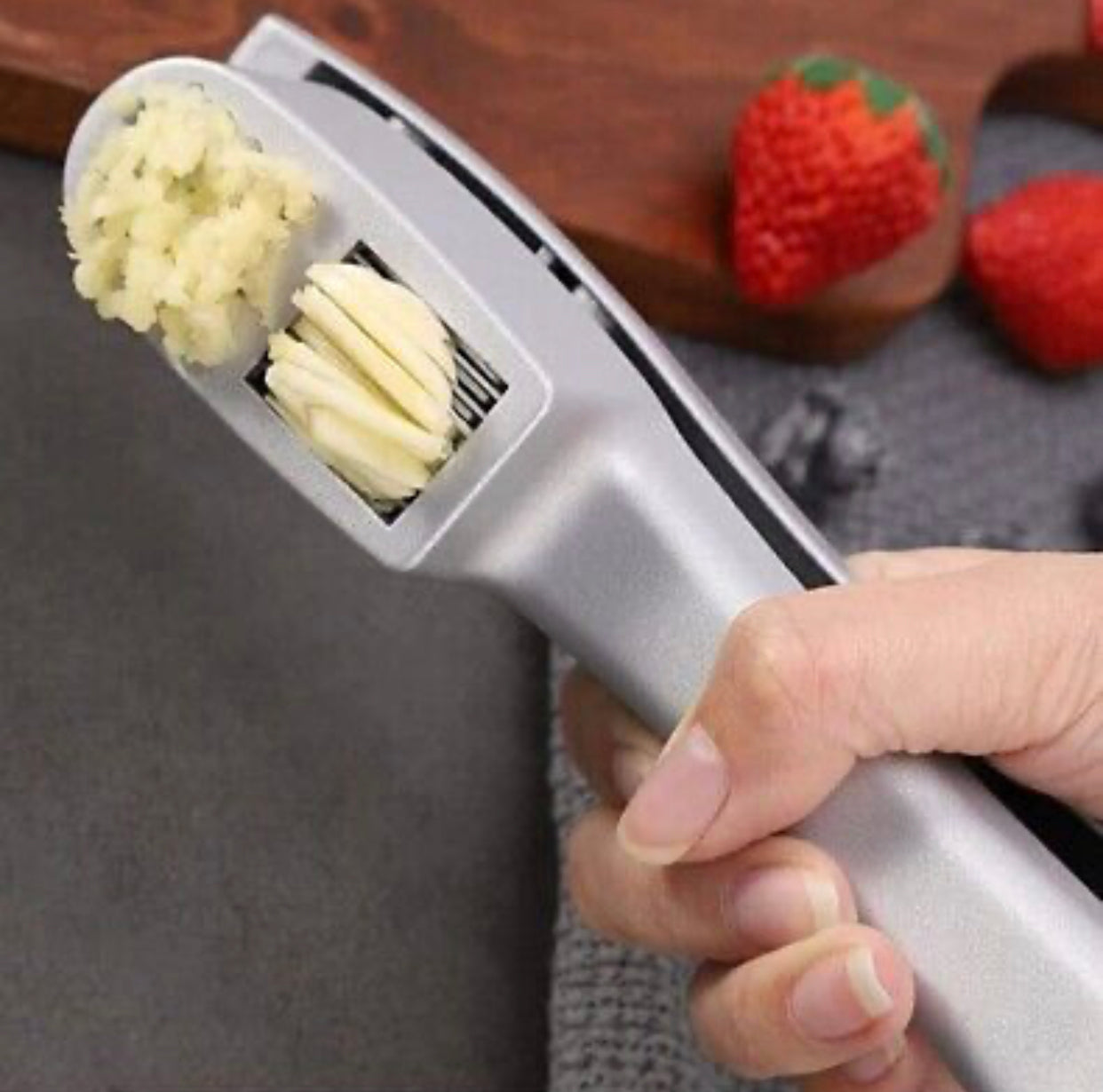 Garlic Press & Cutter