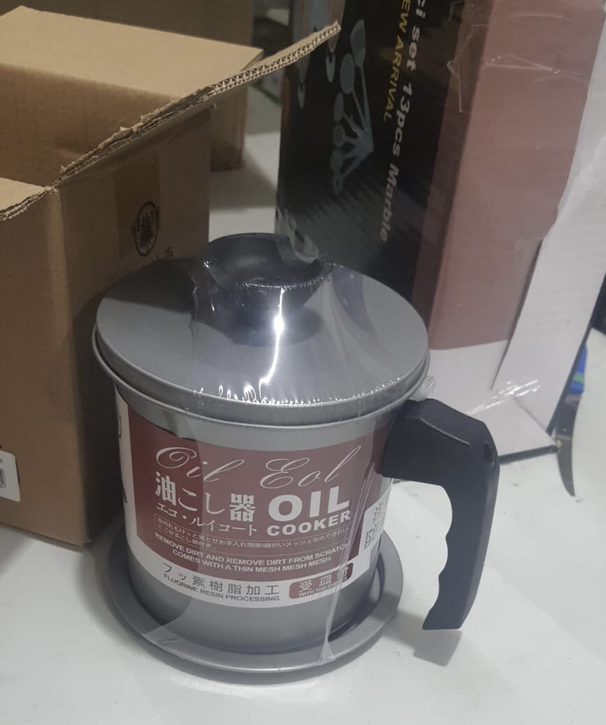 Grease Oil Strain Pot