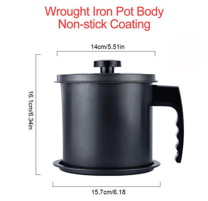 Grease Oil Strain Pot