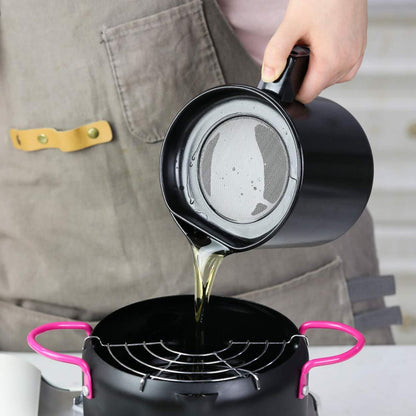 Grease Oil Strain Pot