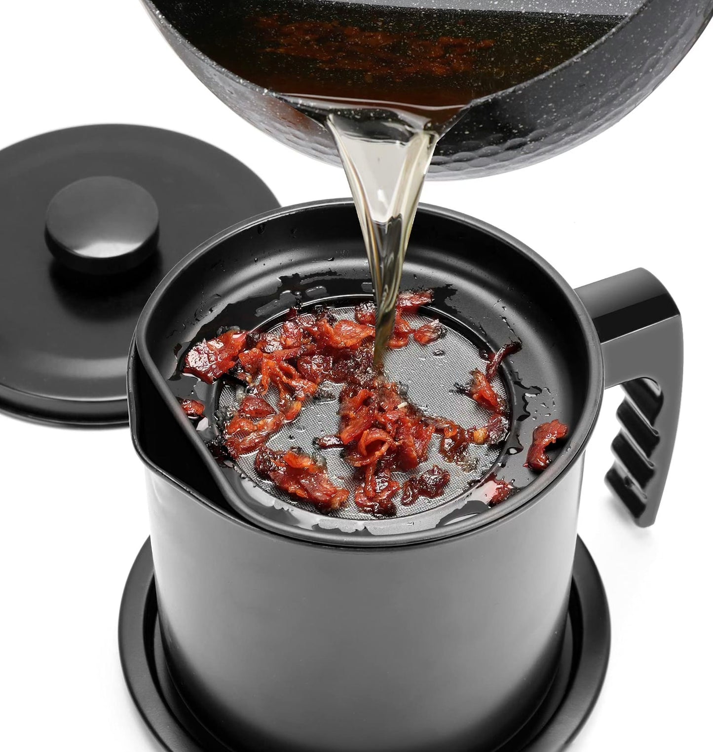 Grease Oil Strain Pot