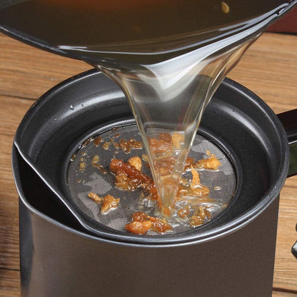 Grease Oil Strain Pot