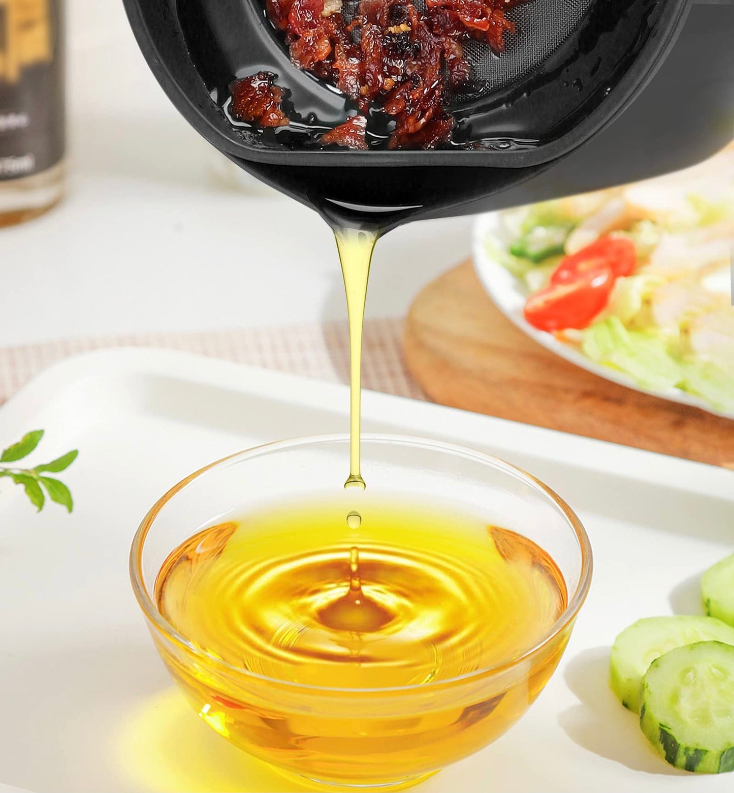 Grease Oil Strain Pot