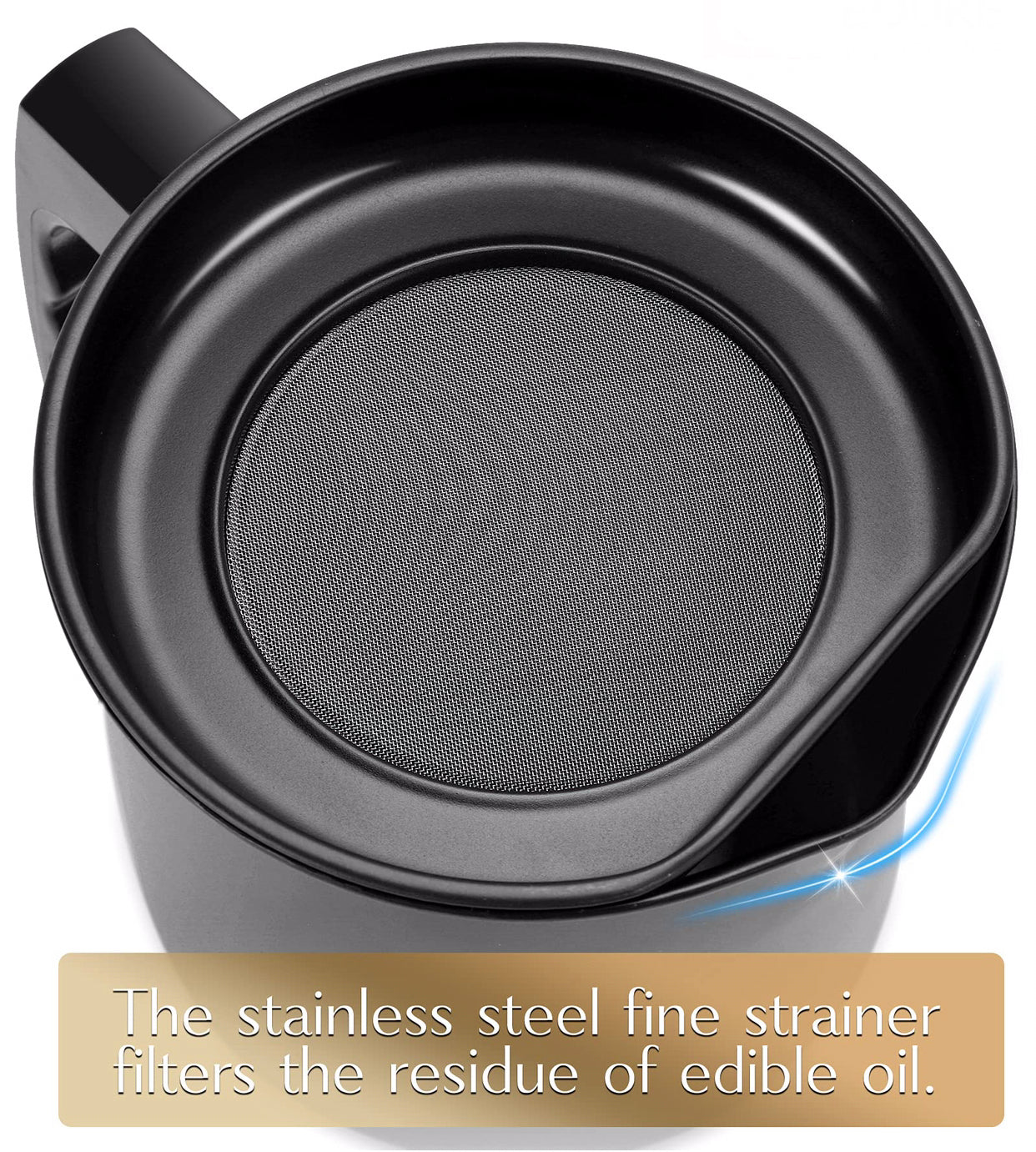Grease Oil Strain Pot