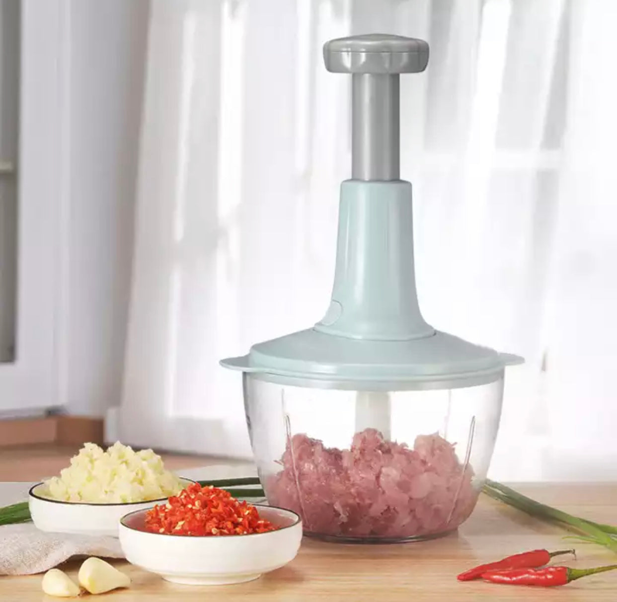 Hand-Press Chopper