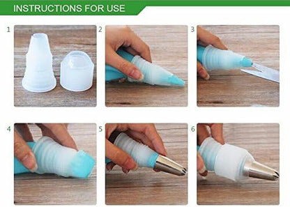 Icing Bag With Nozzles