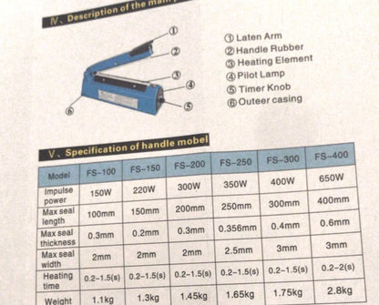 Impulse Sealer