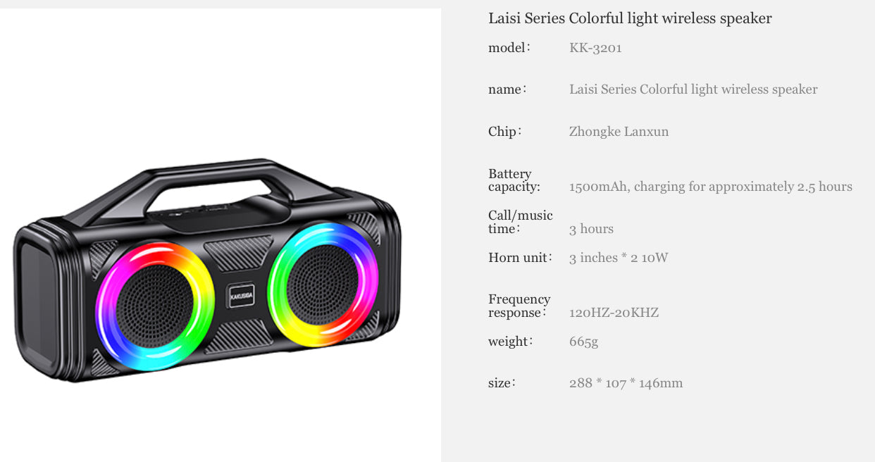 Light Speaker (KK-3201)
