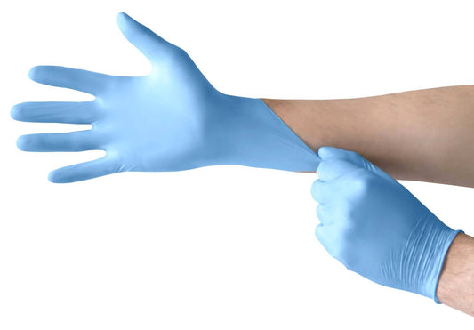 Blue Disposable Gloves (100-Pc)