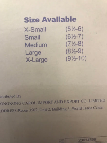 Blue Disposable Gloves (100-Pc)