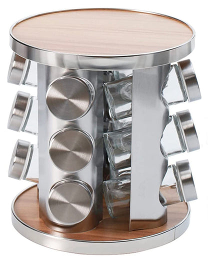 12-Jars Spice Rack
