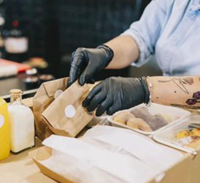 Black Disposable Gloves (100-Pc)