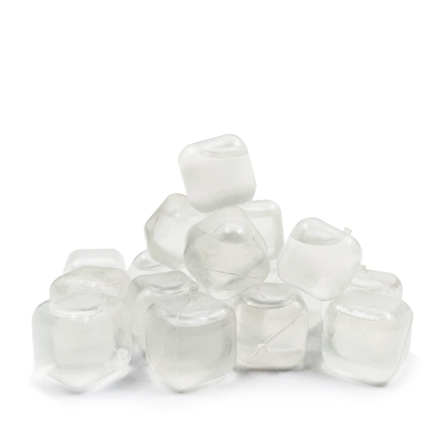 12-Pcs Ice Cubes (Clear)
